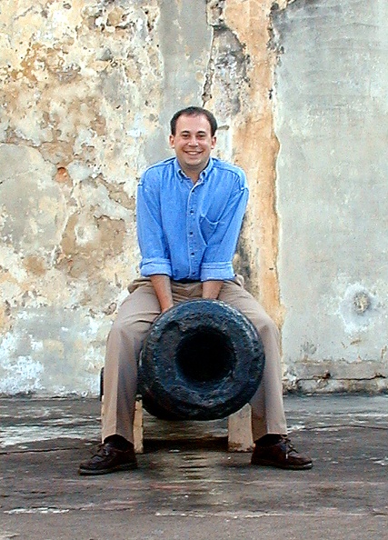 1998-12 Cruise No1 - ak on cannon.jpg