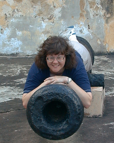 1998-12 Cruise No1 - karen on cannon 2.jpg