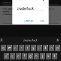 clusterfuck