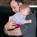 2004-01-16 Dad Holds Sam