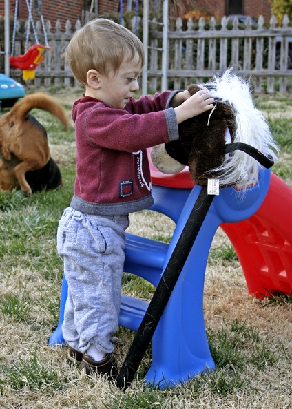 2005-03-24 Sam Fixes Neigh.jpg