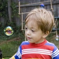 2005-05-10 Sam Watches Bubbles